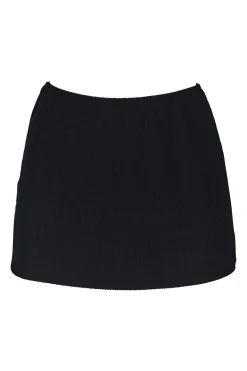 New Sunsets Pacifica Black Cove Mini Skirt Cover-Up