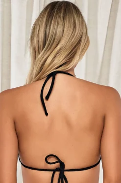 Sale Sunsets Pacifica Black Tiana Triangle Top