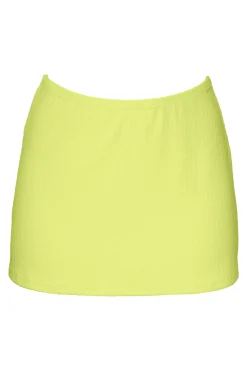Fashion Sunsets Pacifica Bright Pear Cove Mini Skirt Cover-Up