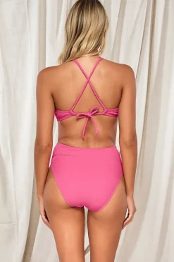 Best Sunsets Pacifica Dragon Fruit Indie Bralette Top