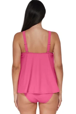 Sale Sunsets Pacifica Dragon Fruit Sadie Tankini Top