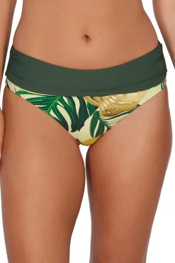 Outlet Sunsets Amber Oasis Capri High Waist Bottom