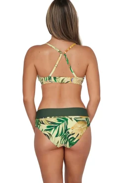 Outlet Sunsets Amber Oasis Capri High Waist Bottom