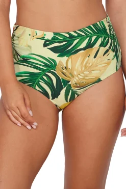 Outlet Sunsets Amber Oasis Capri High Waist Bottom