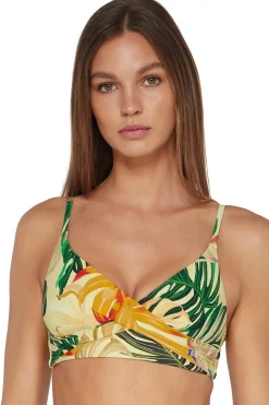 Discount Sunsets Amber Oasis Lyla Bralette Top