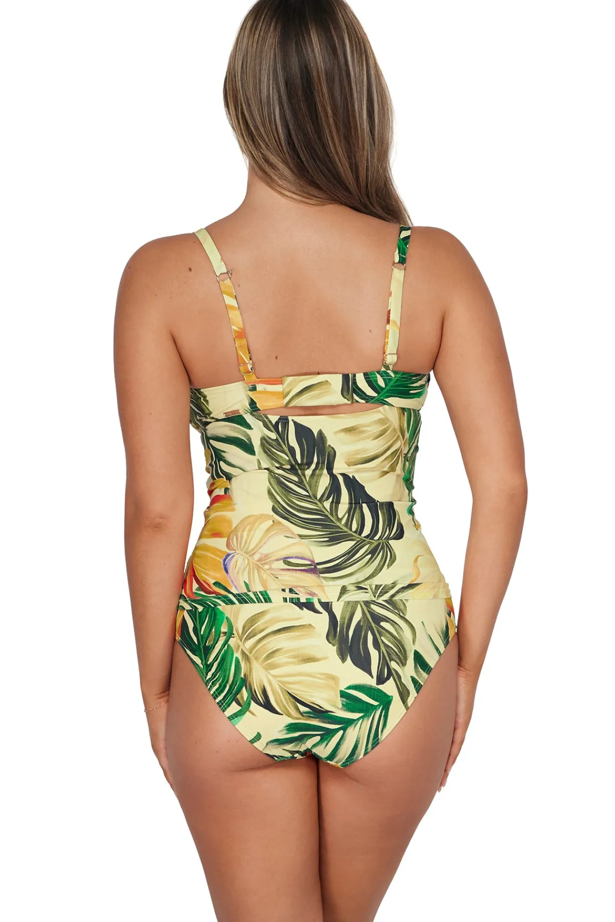 Outlet Sunsets Amber Oasis Serena Tankini Top