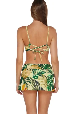 Discount Sunsets Amber Oasis Sporty Swim Skirt Bottom