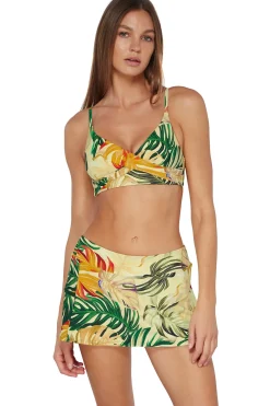 Discount Sunsets Amber Oasis Sporty Swim Skirt Bottom