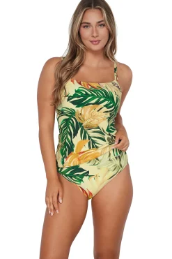 Hot Sunsets Amber Oasis Taylor Tankini Top