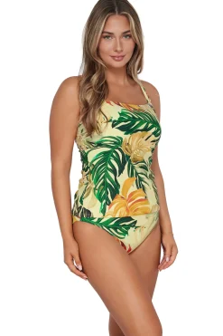 Hot Sunsets Amber Oasis Taylor Tankini Top