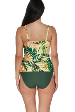 Hot Sunsets Amber Oasis Taylor Tankini Top