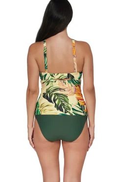 Best Sunsets Amber Oasis Zuri V-Wire Tankini Top