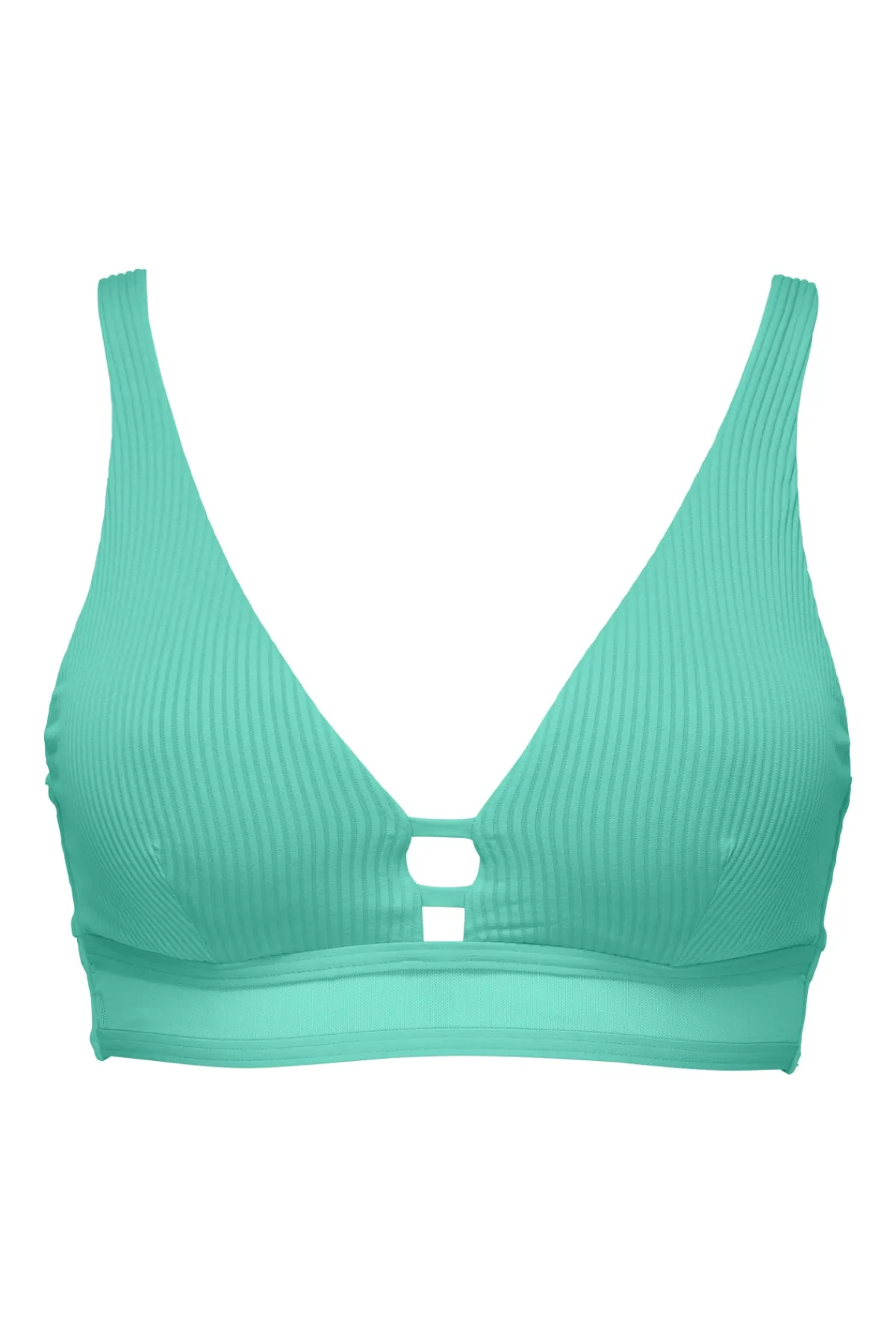 Fashion Sunsets Aqua Mist Sandbar Rib Danica Top