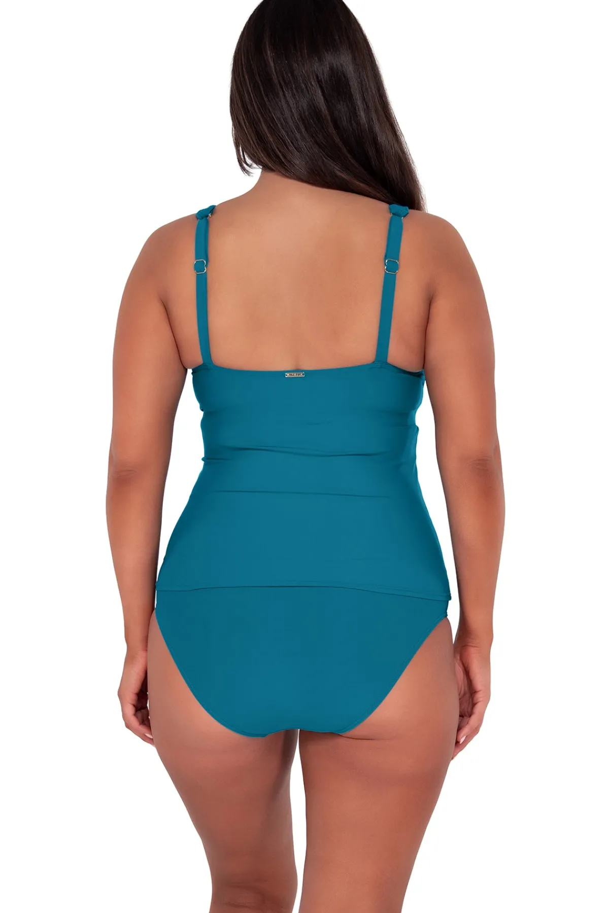 Clearance Sunsets Avalon Teal Elsie Tankini Top