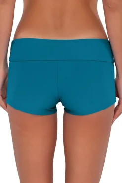 Outlet Sunsets Avalon Teal Kinsley Swim Short