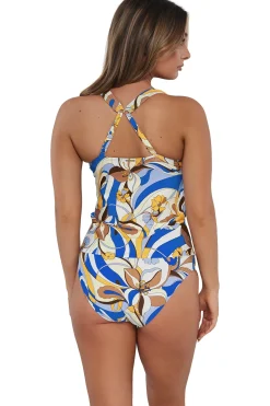 Hot Sunsets Bali Bungalow Elsie Tankini Top
