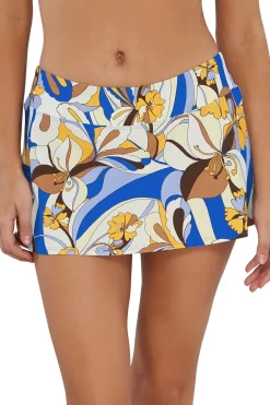 Best Sunsets Bali Bungalow Sporty Swim Skirt