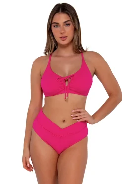 Sale Sunsets Begonia Sandbar Rib Summer Lovin' V-Front Bottom