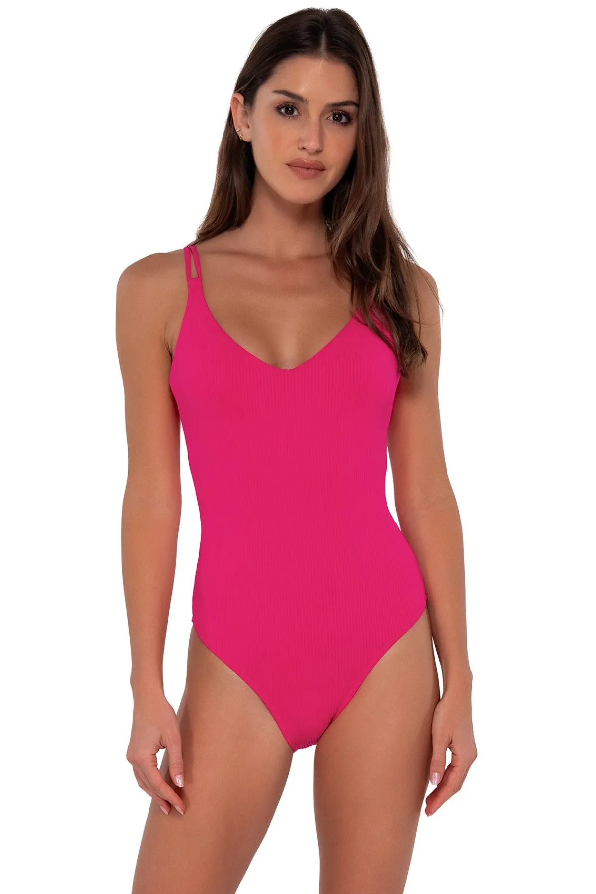 Online Sunsets Begonia Sandbar Rib Veronica One Piece