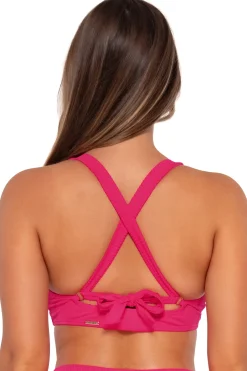 Outlet Sunsets Begonia Sandbar Rib Vienna V-Wire Top