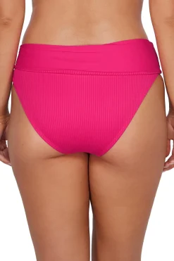 Outlet Sunsets Begonia Sandbar Rib Capri High Waist Bottom