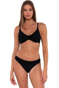 Best Sunsets Black Brooke U-Wire Top