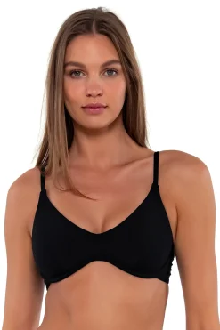 Best Sunsets Black Brooke U-Wire Top