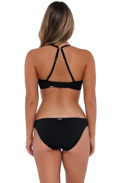 Online Sunsets Black Crossroads Underwire Top