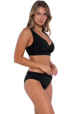 Discount Sunsets Black Elsie Top