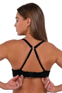 New Sunsets Black Juliette Underwire Top