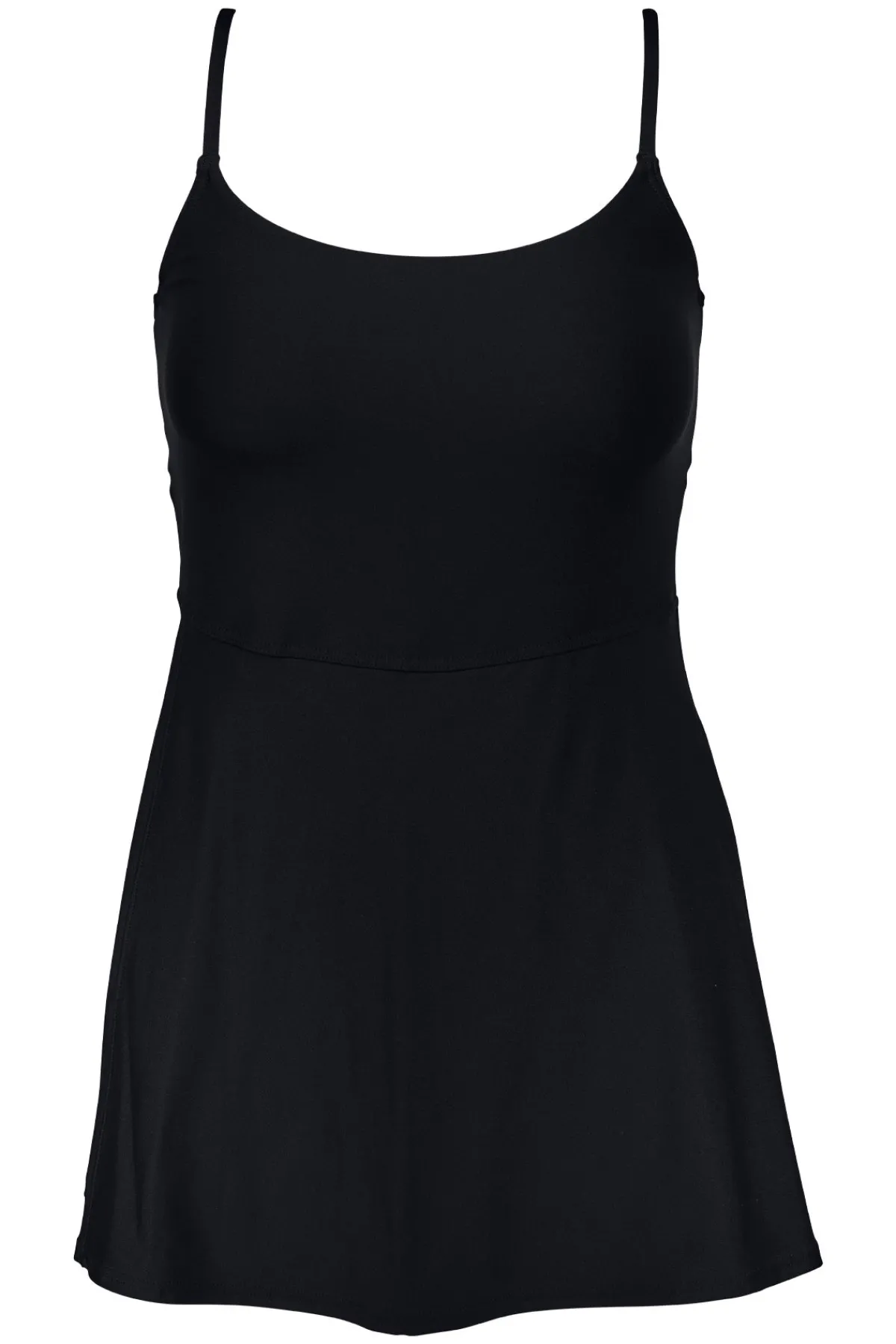 Outlet Sunsets Black Naomi Swim Dress One Piece