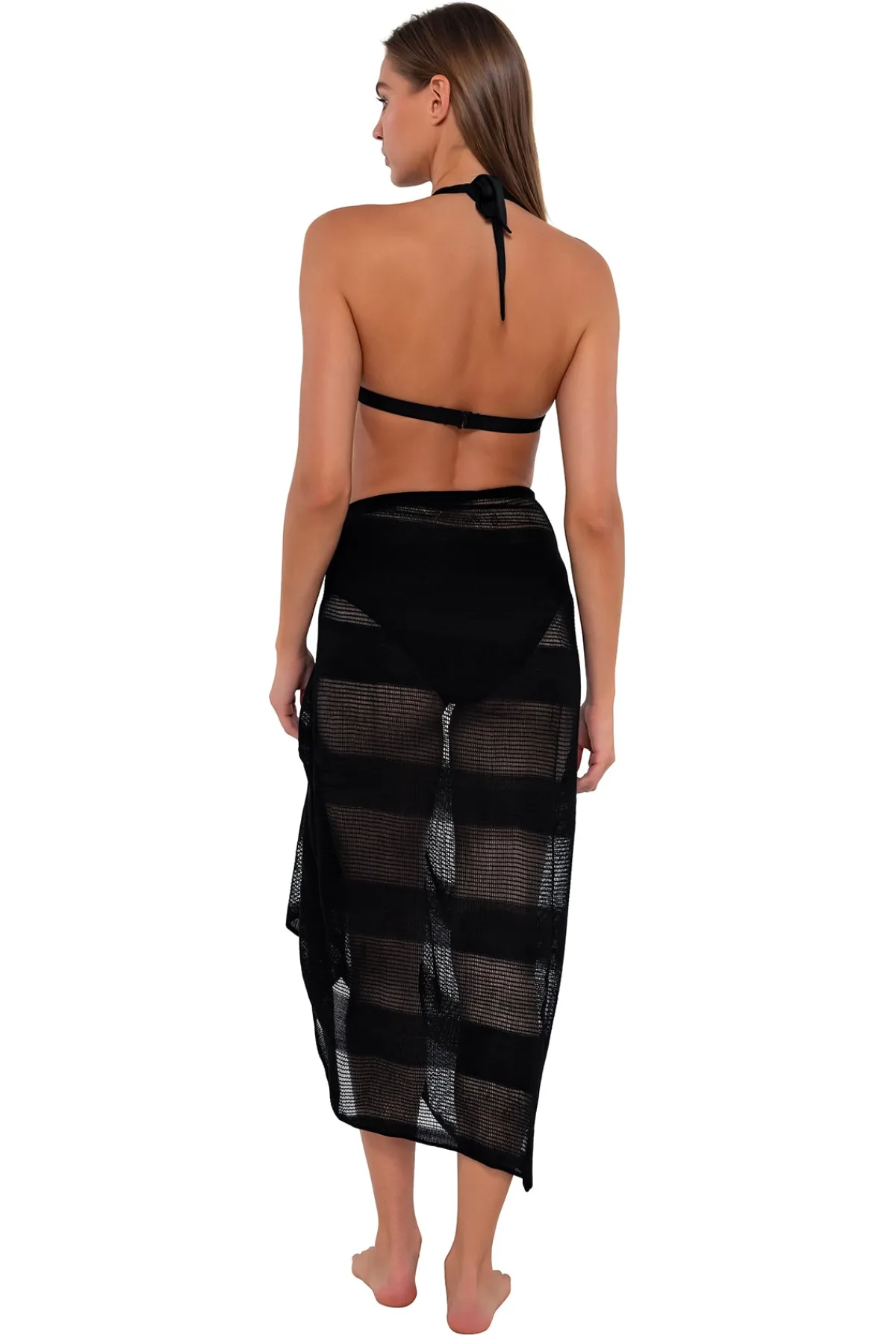 Outlet Sunsets Black Paradise Pareo