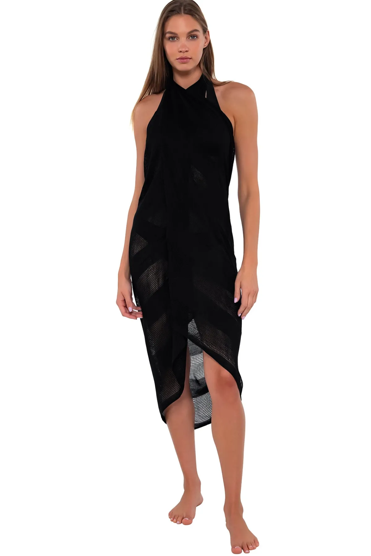 Outlet Sunsets Black Paradise Pareo