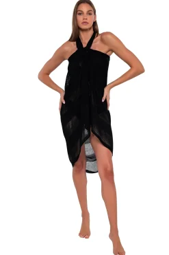 Outlet Sunsets Black Paradise Pareo