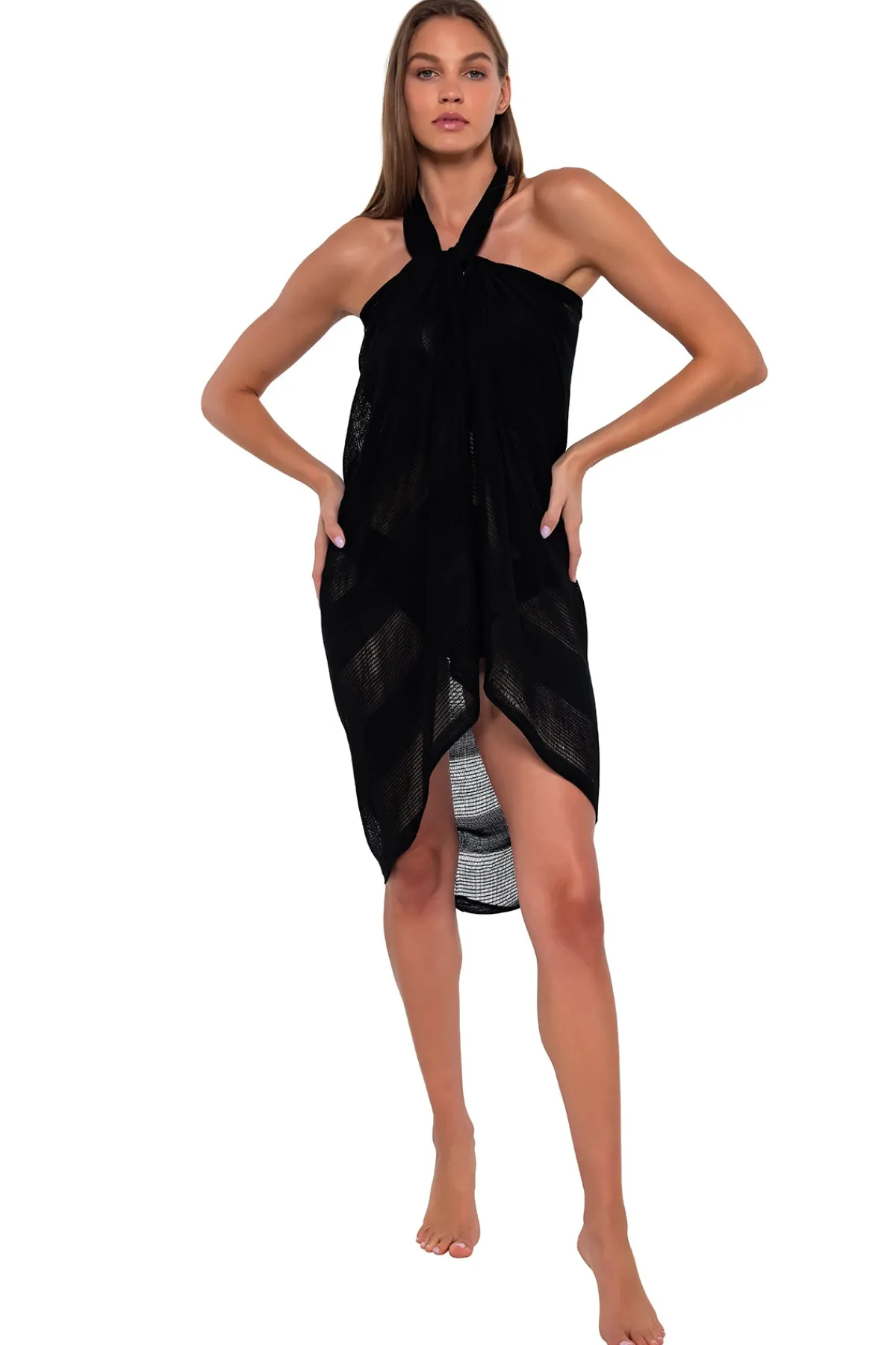 Outlet Sunsets Black Paradise Pareo