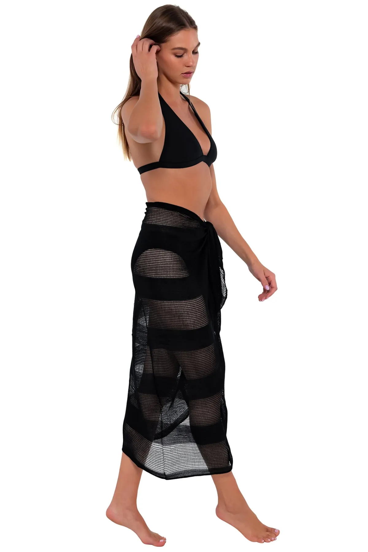 Outlet Sunsets Black Paradise Pareo