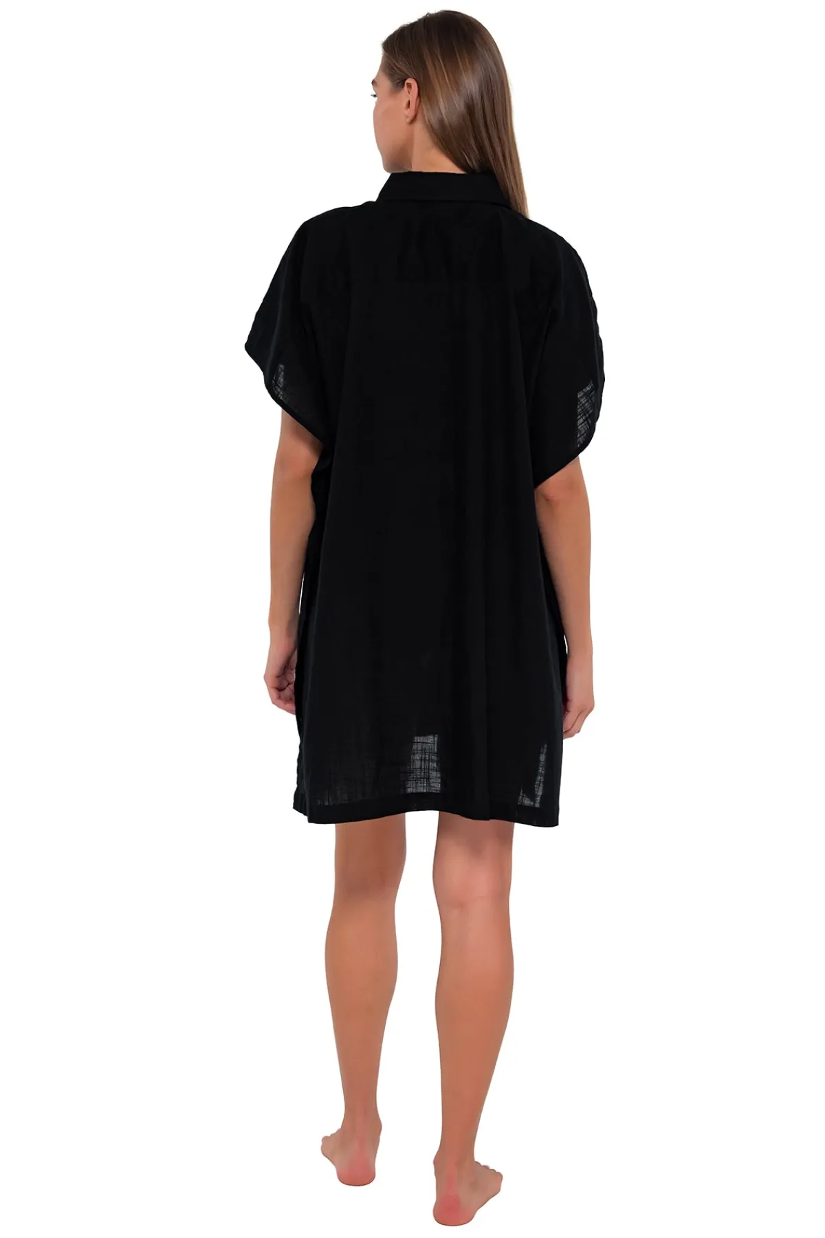 Discount Sunsets Black Shore Thing Tunic