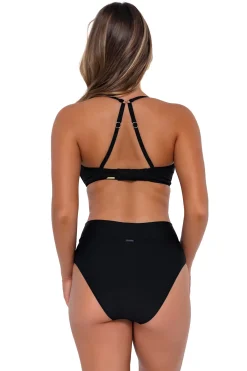 Clearance Sunsets Black Summer Lovin V-Front Bottom