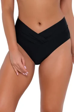 Clearance Sunsets Black Summer Lovin V-Front Bottom