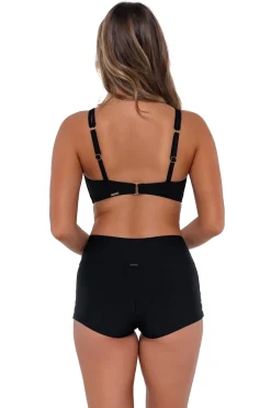 New Sunsets Black Taylor Bralette Top