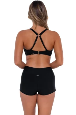 New Sunsets Black Taylor Bralette Top