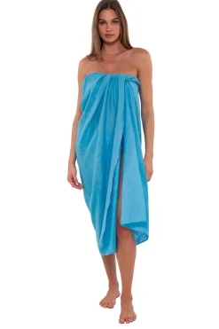 Outlet Sunsets Blue Bliss Paradise Pareo