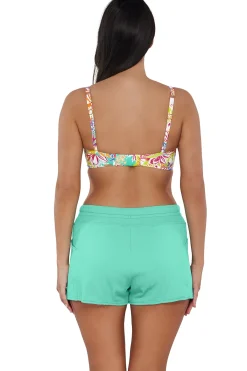 Sale Sunsets Botanical Bliss Sandbar Rib Crossroads Underwire Top