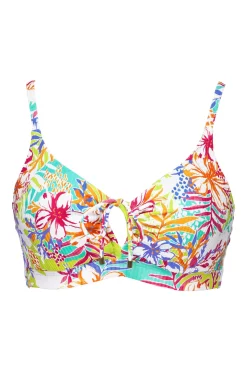 New Sunsets Botanical Bliss Sandbar Rib Kauai Keyhole Top