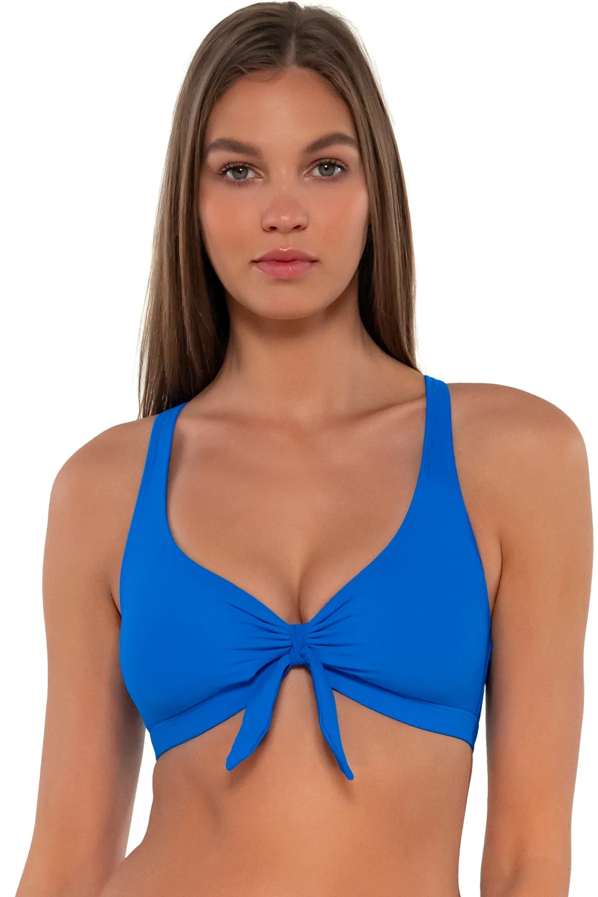 Hot Sunsets Electric Blue Brandi Bralette Top