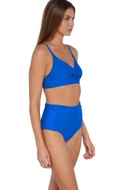 Discount Sunsets Electric Blue Lyla Bralette Top