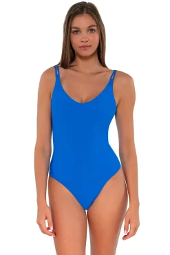 Best Sunsets Electric Blue Veronica One Piece