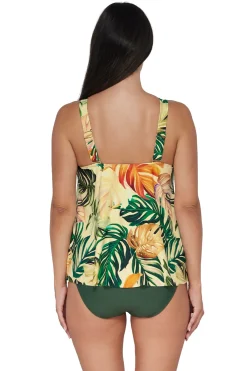 Online Sunsets Escape Amber Oasis Sadie Tankini Top