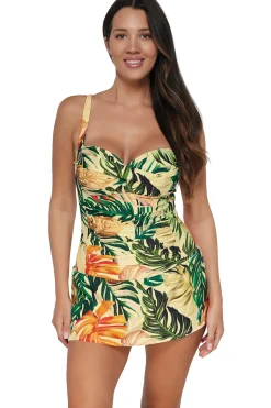 Sale Sunsets Escape Amber Oasis Sienna Swim Dress