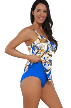 Hot Sunsets Escape Bali Bungalow Tori Tankini Top